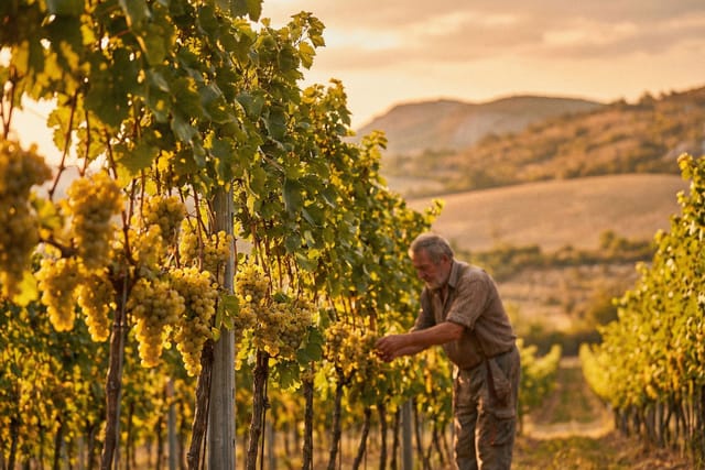 Vinice u Bulhar v Mikulovské vinařské podoblasti
